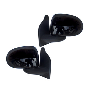 Jeep Compass Rearview <b>Mirror</b> 5LV64DX8AB Black Plastic <b>Shell</b> Glass <b>Mirror</b> for Replace Repair - Product Image 3