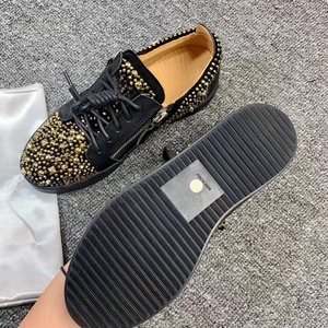 <span class=keywords><strong>Zapatillas</strong></span> <span class=keywords><strong>de</strong></span> Lujo <span class=keywords><strong>de</strong></span> Alta Calidad para Hombre, Zapatos Casuales <span class=keywords><strong>de</strong></span> Cuero Genuino para Mujer, Marca GZ, Zapatos Deportivos <span class=keywords><strong>de</strong></span> Tenis, Mocasines con Cierre, Tallas 35-48 0017 - Product Image 5