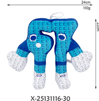 Xinhui Vente en gros personnalisée : Peluche singe super douce Robloxs Brainrot, coussin cadeau