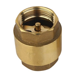 Vanne de retenue verticale en laiton DN25 de 1 pouce, filetage femelle BSP, pour <span class=keywords><strong>eau</strong></span>, huile, gaz -20 ℃   à 150 ℃   1,6 Mpa - Product Image 3