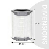 Filter Pengganti LV-H134 untuk Pembersih Udara LEVOIT LV-H134 LV-H134-RF Filter Karbon Aktif HEPA 3-in-1