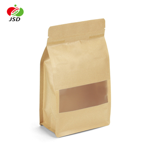 Sacchetti Kraft Popolari Marroni con Fondo Piatto e 8 Lati Sigillati, 12*22+6CM, con Finestra - Product Image 5