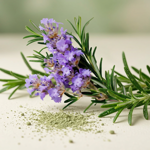 Fabricant d'extrait de romarin en poudre, fournisseur en gros d'extrait naturel de feuilles de romarin, herbes médicinales - Product Image 1