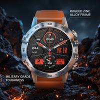 Reloj Inteligente K52 Directo de Fábrica con Pantalla IPS de 1.39 Pulgadas, Monitor de Sueño, Asistente de Voz, +100 Deportes, para Hombre