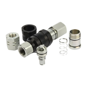 Raccords rapides hydrauliques à face plate pour chargeuses compactes / Accouplements hydrauliques Série <span class=keywords><strong>VEP</strong></span> ISO16028 3/4 NPT en acier au carbone - Product Image 6