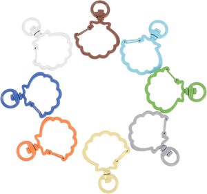 ห่วงโลหะแบบมีตัวล็อคสำหรับทำพวงกุญแจ แหวน หรือเครื่องประดับ DIY ยี่ห้อ Anneome Pcs - Product Image 1