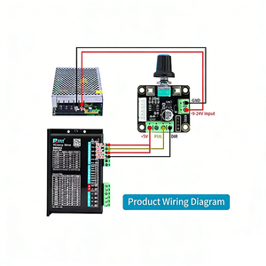 Controlador de motor paso a paso, generador de pulsos, control de velocidad, rápido/lento - Product Image 2