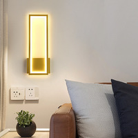 Chevet nordique créatif applique moderne LED liseuse chambre Simple économie d'énergie hôtel chambre personnalité