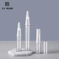 Botol Airless Mini Portabel Ramah Lingkungan Berkualitas Tinggi Laris Manis 15ml Pompa Semprot Lotion Deodoran Krim