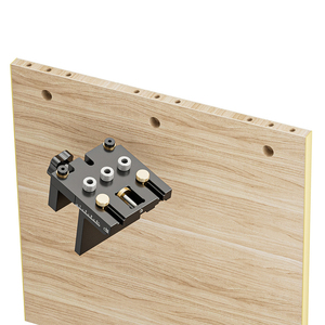 Nhà Máy Bán Nóng Hợp Kim Nhôm Có Thể Điều Chỉnh 3 Trong 1 Dowelling <span class=keywords><strong>Jig</strong></span> <span class=keywords><strong>Kit</strong></span> 6/8/10/15Mm Gỗ Khoan Hướng Dẫn Định Vị - Product Image 4