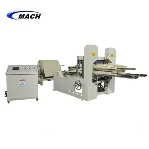 2000-2400 Stück/min Vier 4 Spuren 1/4 Falten China Automatische Serviette Papier Serviette Tissue Making Machine