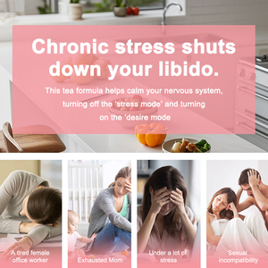 Tè Stimolante della Libido Femminile, Erbe Naturali e Biologiche per Migliorare la Salute Sessuale e il Desiderio - Product Image 5
