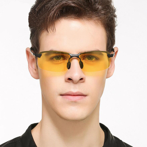 Nuovi Occhiali da <span class=keywords><strong>Donna</strong></span> con Visione Notturna, Antiabbagliamento, Polarizzati, Certificati CE UV400, Lenti Gialle, Montatura Azzurra, Opzioni Logo Personalizzato - Product Image 5