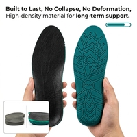 Semelles intérieures pour chaussures en cuir de vachette véritable, anti-dérapantes, respirantes, douces et confortables pour hommes
