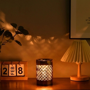 Aromathérapie Chandelier Creative No Fire Melting Wax Lamp Atmosphère Haute Température Chauffage Diffuseur Cire Block Candle Warmer - Product Image 4