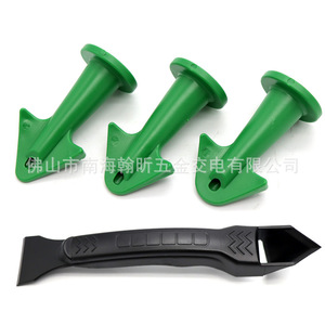 <b>Plastic</b> <b>Putty</b> Knife Set 7Pcs Triangular Blade For Adhesive Application DIY Tools - Product Image 3