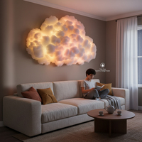 Lampe d'ambiance 3D Cloud Thunder Lighting avec application intelligente à distance pour la maison, la chambre à coucher, la salle de jeux, décorations