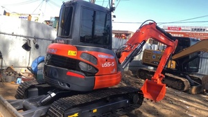รถขุดขนาดเล็ก Kubota U55-5 มือสอง น้ำหนัก 5.5 ตัน สำหรับขาย - Product Image 1