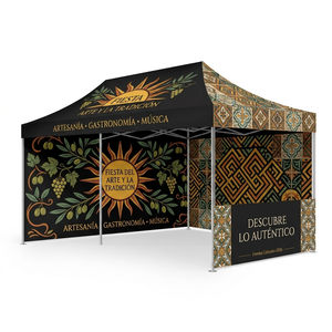 Carpa de Toldo Personalizada Directa de Fábrica para Promoción en Tiendas Minoristas, Carpa de Toldo Resistente e Impermeable para Uso Comercial - Product Image 1