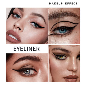 <span class=keywords><strong>Eyeliner</strong></span> 2 en 1 Pro, Tampon <span class=keywords><strong>Eyeliner</strong></span> Ailé Maquillage Waterproof, Crayon <span class=keywords><strong>Eyeliner</strong></span> Liquide Noir - Product Image 6