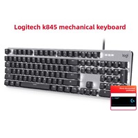 Ensemble clavier et souris mécaniques Logitech K845, interrupteurs Green Tea, rétroéclairé, programmable, pour jeux E-Sports, G502 HERO USB (version anglaise)
