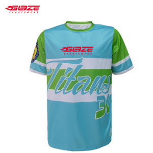 Groothandel softbal t-shirts sublimatiedruk snel drogend softbal shirt - Product Image 1