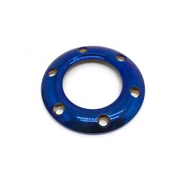 Usine en alliage d'aluminium volant anneau central corne en aluminium couverture course voiture dérive accessoires volant