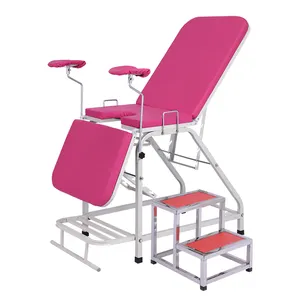 2024 Metal Steel Style New Hospital Medical Bed Obstetric And Gynecologic Examination Delivery Bed