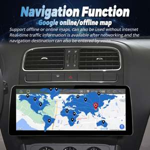 Écran QLED 12,3 pouces, lecteur vidéo Android 123Car, autoradio 2DIN, stéréo pour VW POLO 5 2008 - 2020, GPS, multimédia, Carplay, autoradio - Product Image 3