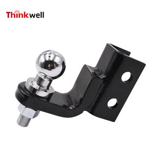 Réglable 5000lbs <span class=keywords><strong>Attelage</strong></span> Drop 4 Ball Mount 2 "Soudure Remorque Récepteur Noir Puissance Enduit En Acier Remorquage <span class=keywords><strong>Crochet</strong></span> De Remorquage Connexion - Product Image 3