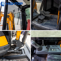 Peralatan Mesin Pertanian Petani Pertanian Rotary Tiller Mini Crawler Tractor