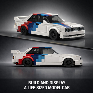 Modellino Auto da Corsa E30 <span class=keywords><strong>Serie</strong></span> M3, Set di Costruzioni in Plastica Fai-da-Te per Ragazzi - Product Image 4