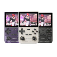 Cadeau Console de jeu portable 16000 + 3.5 pouces Lecteur vidéo de poche open source 64GB K36 R36S Consoles de jeu vidéo rétro portables