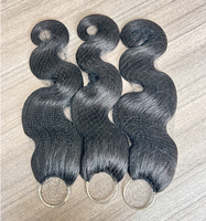 Extensions de cheveux russes de haute qualité 12a Body Wave 18 pouces, cuticules alignées, H6 Feather, 100% cheveux humains bruts, extensions au crochet