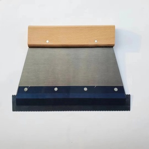 Racloir à <span class=keywords><strong>carrelage</strong></span> en acier TGS avec denture, applicateur d'adhésif, truelle, lame A1, autres lames A2 B1 disponibles - Product Image 2