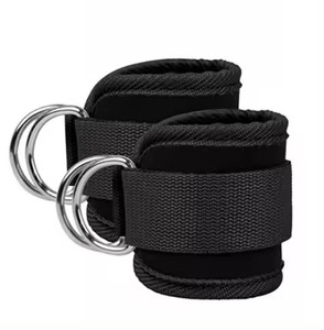 Sangle de cheville ProCircle pour machines à câbles, fixation pour bandes de résistance, entraînement en salle de sport, kickbacks, extensions de jambes, exercices de hanche et abdominaux - Product Image 5