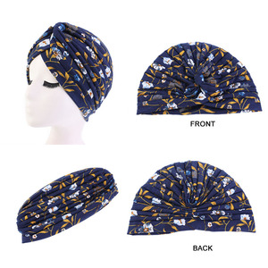 Turban à Volants en Coton pour Femmes, Bandeau Élastique pour Cheveux, Bonnet pour Dames en Gros, Bonnet de Nuit pour Usage Quotidien - Product Image 3