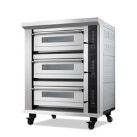Ổ Ghi Có Sẵn Thiết Bị Nấu Nướng Điện Thương Mại Ổ Cắm Gia Dụng Frigidaire 6 Khay Lò Nướng Bánh Pizza Có Đá