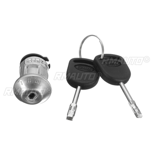 Kit de réparation de serrure de commutateur à clé pour allumage avant de voiture et ensemble de 2 clés pour Ford Transit MK6 2000-2006 1022184 - Product Image 2