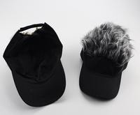 Gorra de Béisbol Personalizada con Visera y Peluca, Venta Caliente de Fábrica