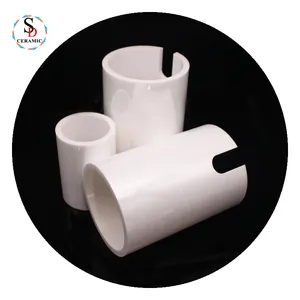 Zirconia Ceramic Structural Parts Zirconia Ceramic Tube / Inserts / Liner / Lining