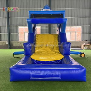 Tobogán Inflable de Tamaño Pequeño para Exteriores, Tobogán Acuático Comercial de PVC en Venta - Product Image 1
