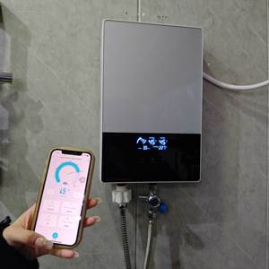 12KW WIFI Control Cocina Diseño novedoso moderno Calentador Electrico De Agua Baño Calentador De Agua doméstico Eléctrico - Product Image 1