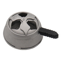 Support à charbon pour chicha en aluminium simple, nouveau design, accessoires HMD pour narguilé, vente chaude