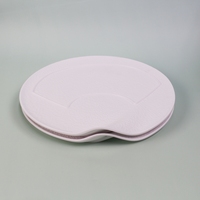 Plato de Melamina Ecológico para Servir Rollos de Cordero y Res, Nuevo Diseño, Plato Plano con Grabado Europeo, para Bodas, Fiestas, Hot Pot, Libre de BPA