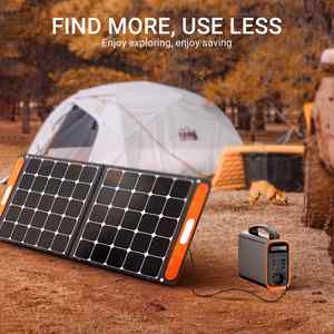 110V/220V Portable Power Station with Multiple USB Ports for Family <b>Camping</b> Trip - Product Image 5