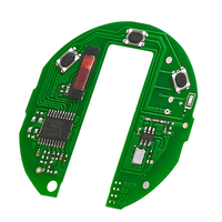 Carte de circuit imprimé de clé de voiture à distance à 3 boutons, puce ID46, 315/433/868/315LP MHz pour BMW Mini Cooper, clé intelligente, FCCID: KR55WK49333