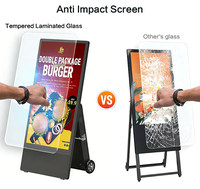 Señalización Digital para Exteriores, Pantalla Táctil 4K de 43 y 55 Pulgadas, Tótem Resistente a la Intemperie con Alta Frecuencia de Actualización |   Kiosco Publicitario para Centro Comercial