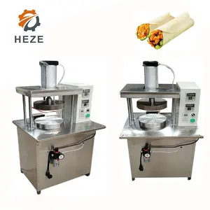 Thiết Kế Mới Pita Bánh Mì Chapati Roti Bột Perfect Tortilla Dây Chuyền Sản Xuất Nhà Sản Xuất