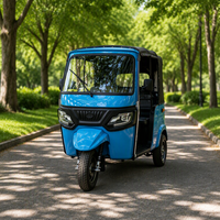 Nouveau Tricycle Électrique à 3 Roues de Haute Qualité 2026, Tuk Tuk Rickshaw à Carrosserie Ouverte, Disposition Spacieuse Multi-Passagers